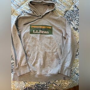 L.L. Bean Gray Women’s Hoodie - medium tall